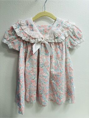 Vintage Toddler "Cradle Togs" Floral Dress